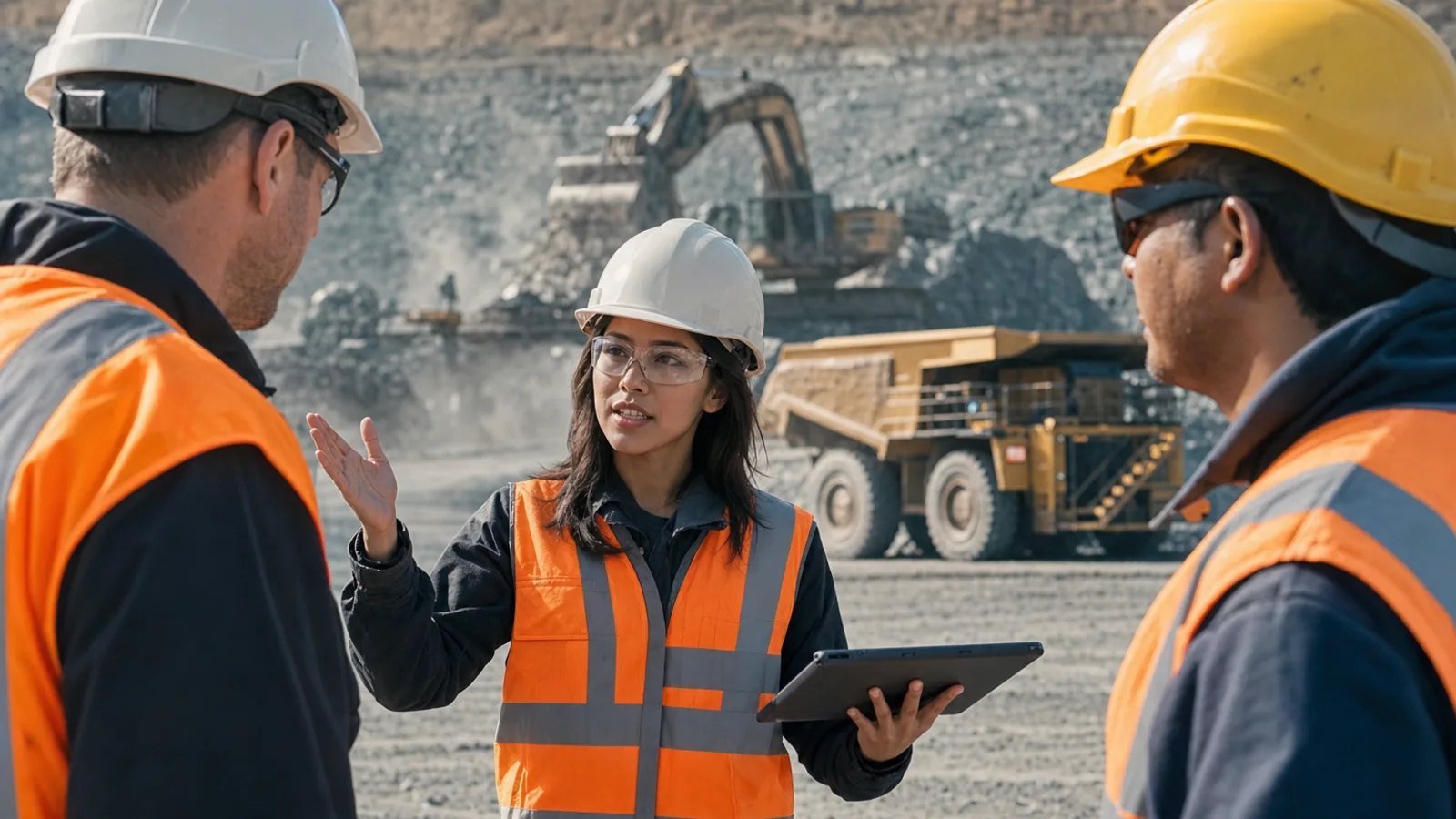 Interpretación en faenas mineras: comunicación técnica eficiente en terreno